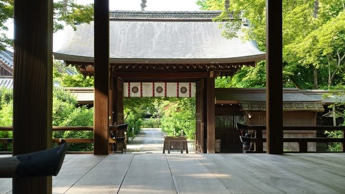 梨木神社　拝殿