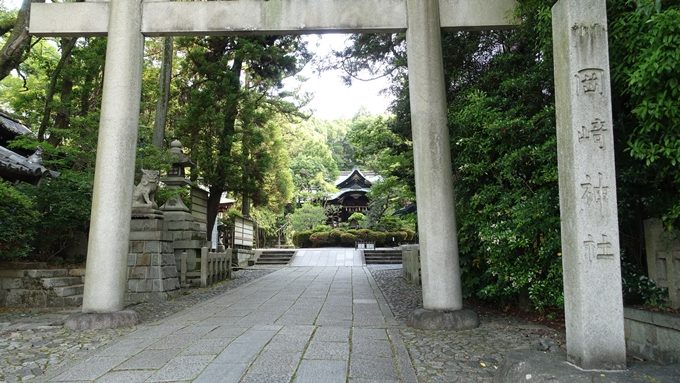 岡崎神社　石碑