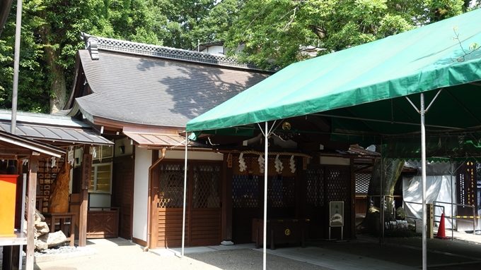 護王神社　仮本殿