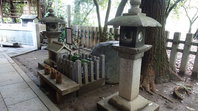 白雲神社　薬師石No1