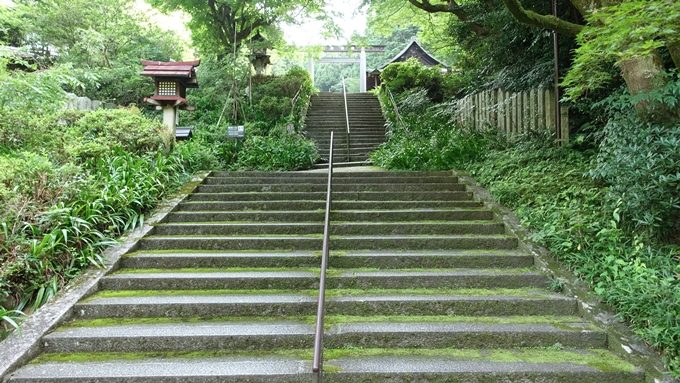 日向大神宮　境内階段