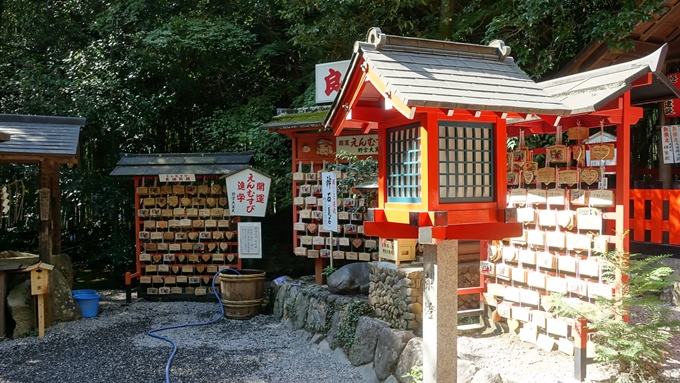 野宮神社　絵馬掛けNo1