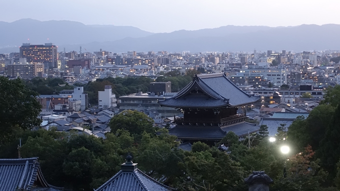 金戒光明寺　夕景No10