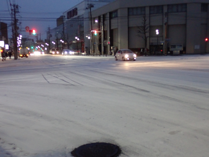 京都市内積雪　No4