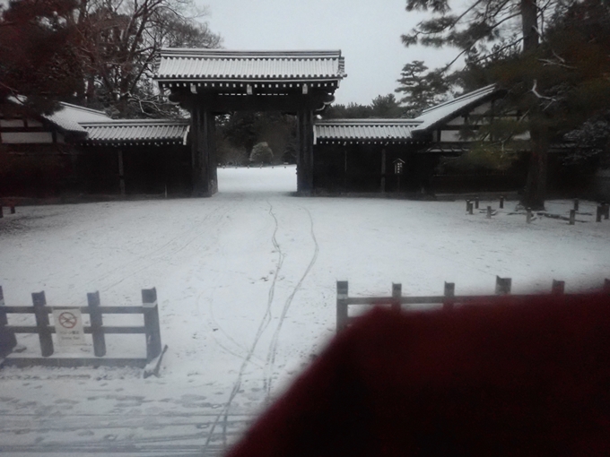 京都市内積雪　No5