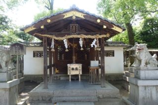 上桂御霊神社　伊予親王の変