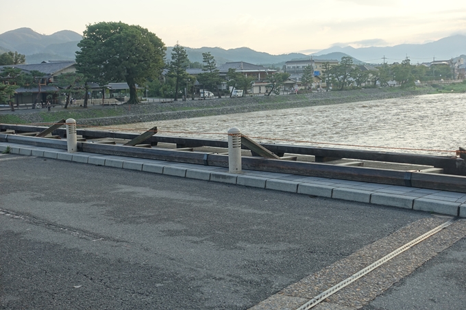 渡月橋_台風2018　No13