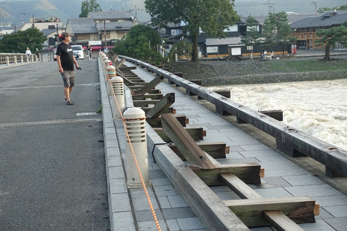 渡月橋_台風2018　No14