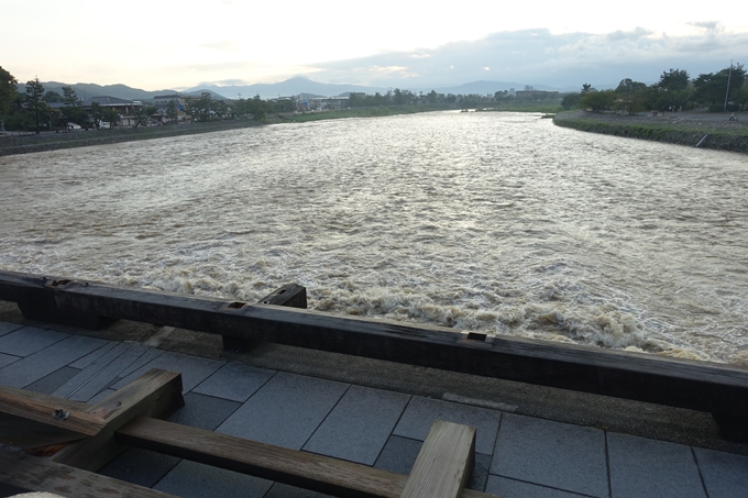 渡月橋_台風2018　No11