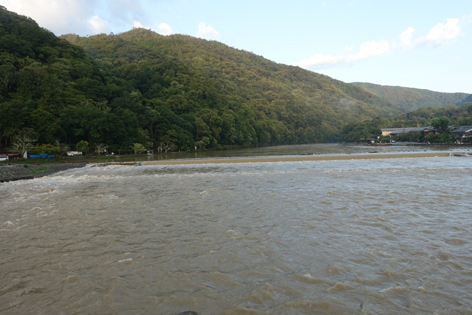 渡月橋_台風2018　No10