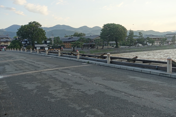 渡月橋_台風2018　No12