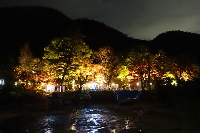 京都紅葉速報2018　その6　出雲神社_ライトアップ　No2