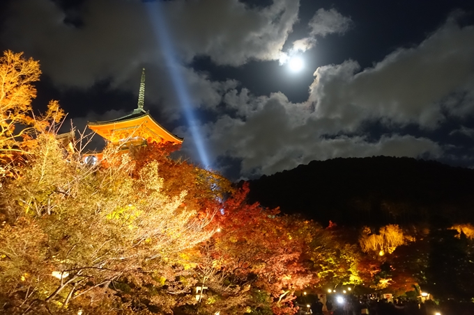 京都紅葉速報2018　その24　清水寺_ライトアップ　No44