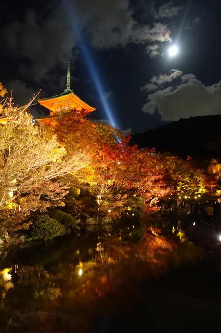 京都紅葉速報2018　その24　清水寺_ライトアップ　No46