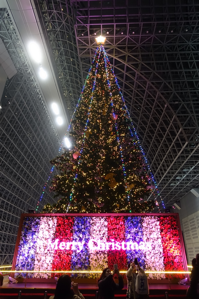 京都のライトアップ2018　京都駅ビル　No13