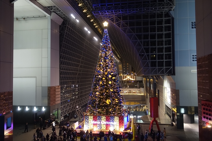 京都のライトアップ2018　京都駅ビル　No17