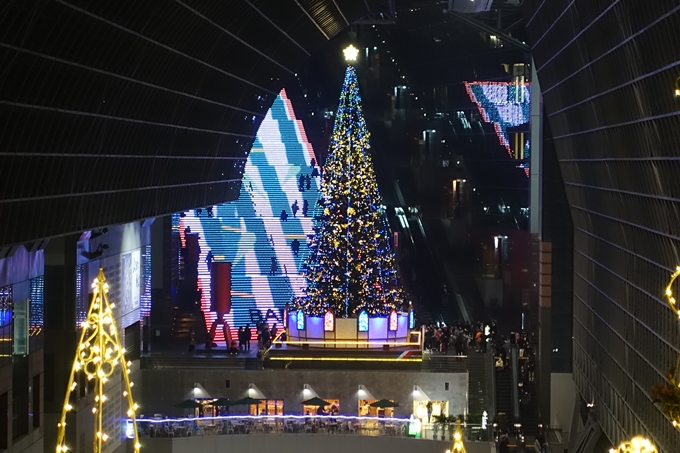 京都のライトアップ2018　京都駅ビル　No26