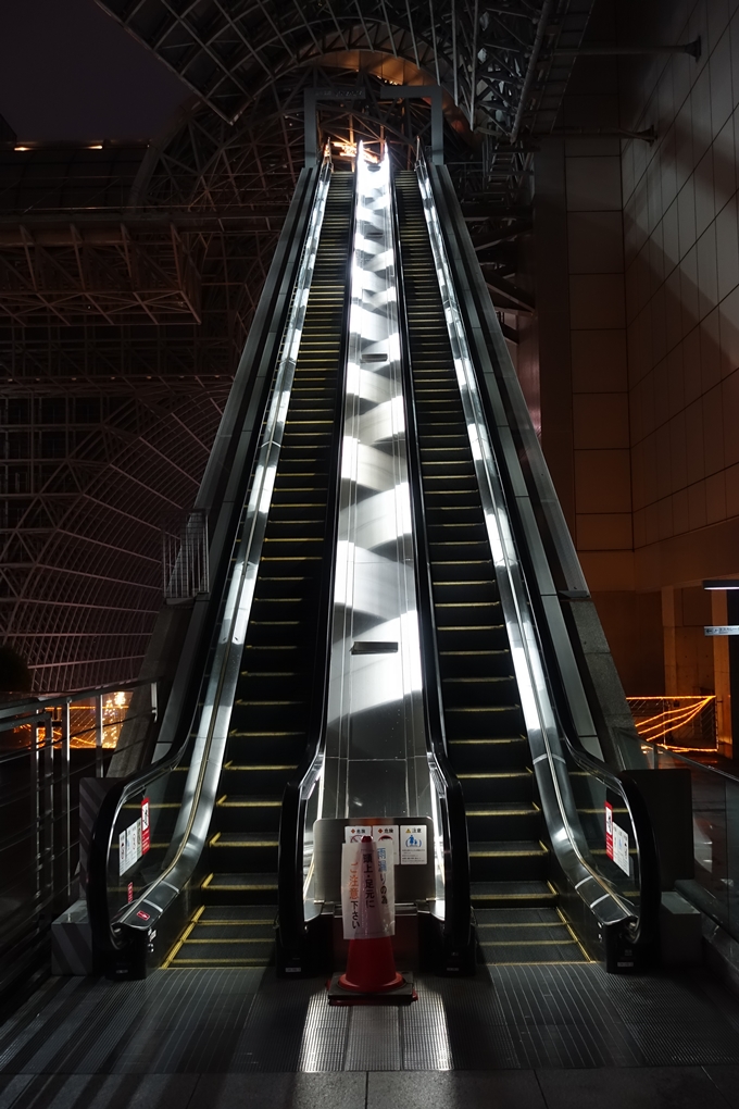 京都のライトアップ2018　京都駅ビル　No28