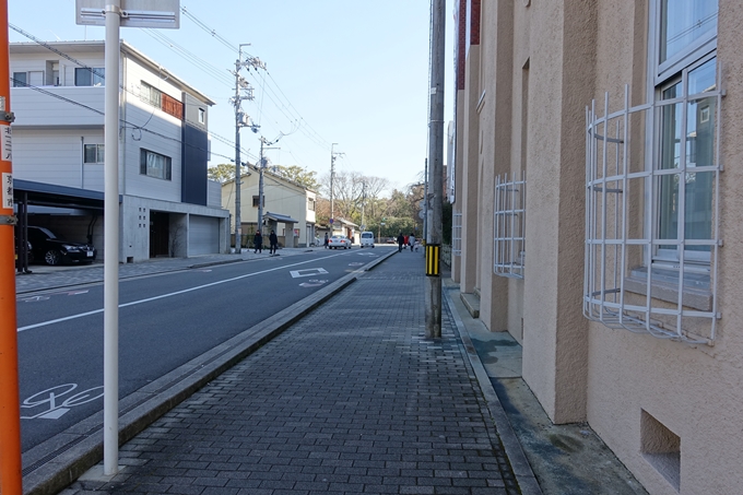 旧二条城跡碑 工事中 ガイドブックに載らない京都