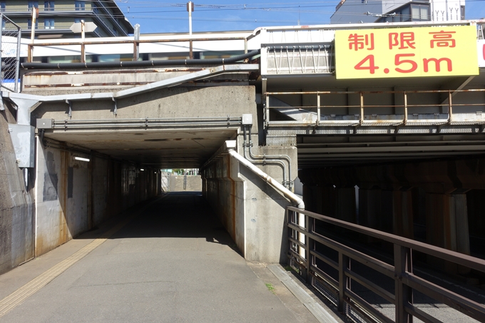 堀川通_JR架道橋_開削潜行　No7