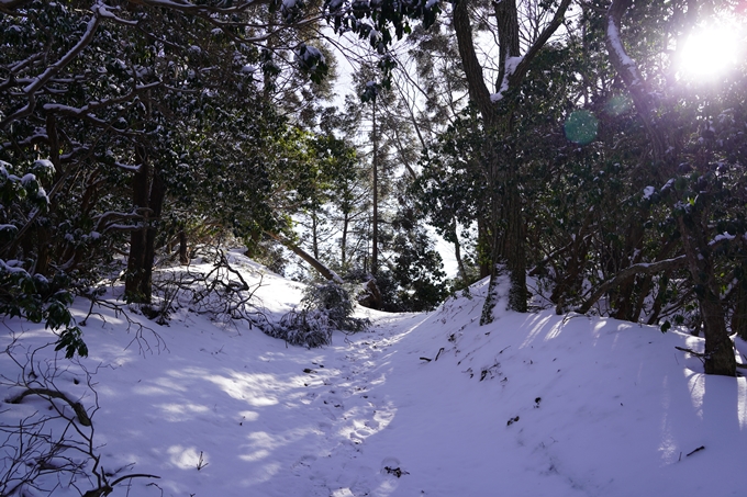 愛宕山_神明峠_積雪_2021　No140