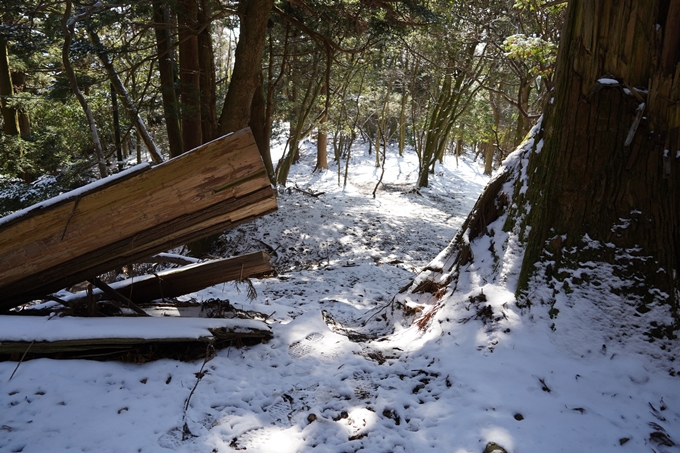 愛宕山_神明峠_積雪_2021　No169