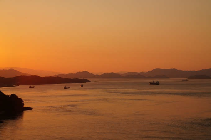 しまなみ海道_03　完走 生口島 夕暮れ　No81