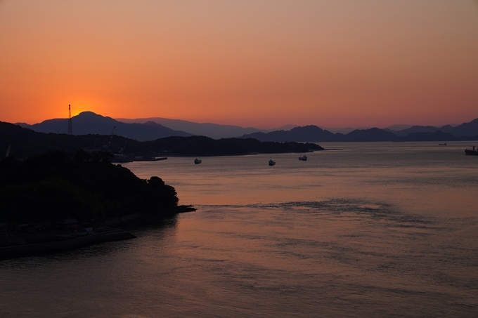 しまなみ海道_03　完走 生口島 夕暮れ　No84